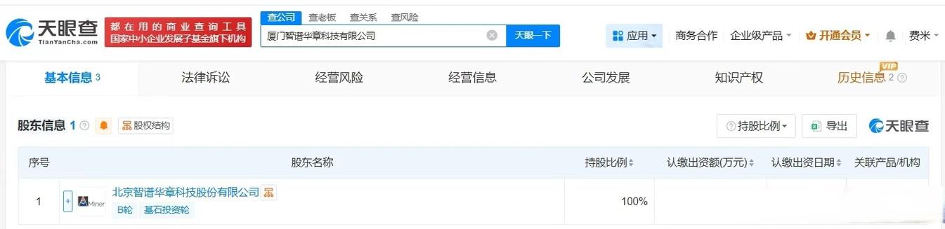 注册资本500万人民币,经营范围包括人工智能应用软件开发,人工智能